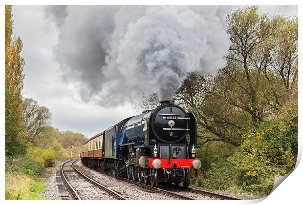  Tornado at Longueville Junction Print by Ian Duffield