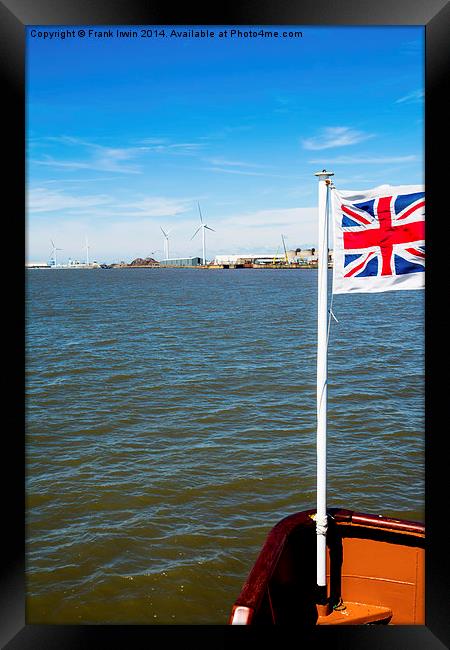 Mini Cruises along the River Mersey Framed Print by Frank Irwin