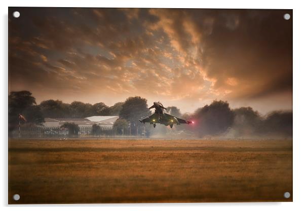 Conningsby euro fighter Scramble Acrylic by Jason Green