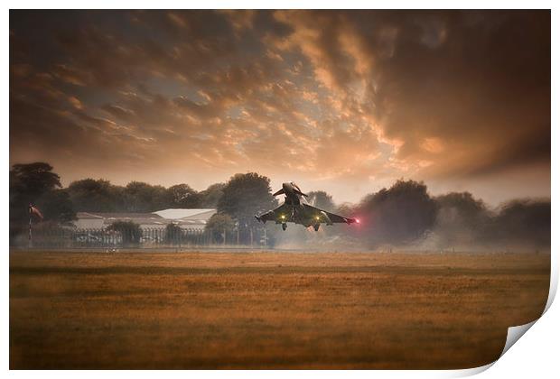 Conningsby euro fighter Scramble Print by Jason Green