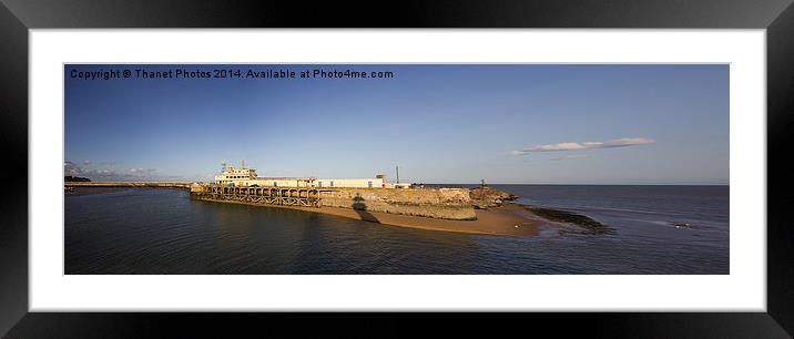  Ramsgate panorama Framed Mounted Print by Thanet Photos