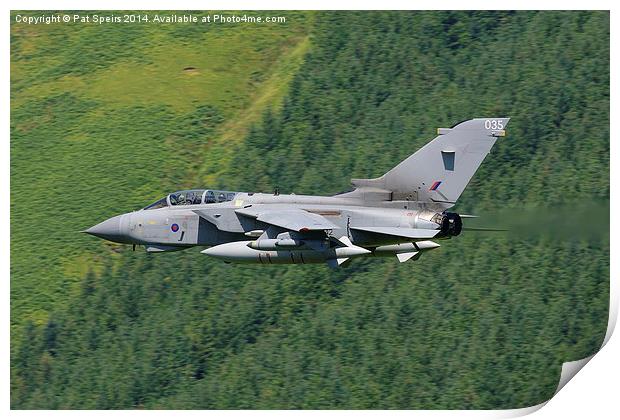  RAF Tornado - Low Level Print by Pat Speirs