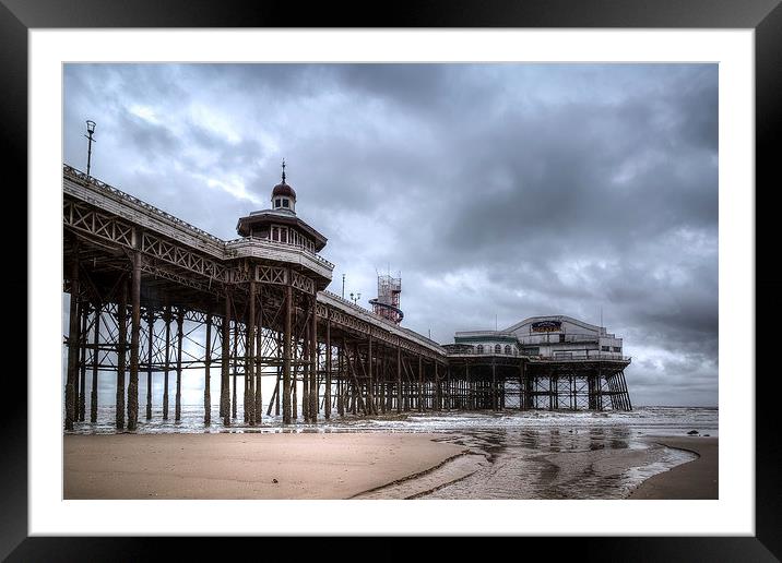 Blackpool North Pier Framed Mounted Print by Jon Lingwood
