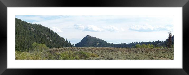 Rocky Mountain Country Time Framed Mounted Print by Fred Kamps