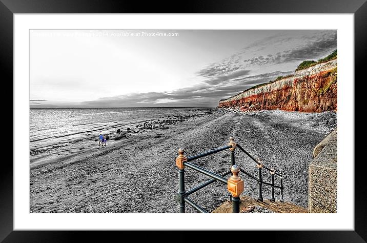  Looking out to sea  Framed Mounted Print by Gary Pearson