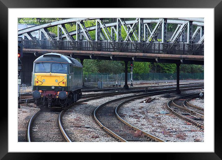  Modern Railways 2 Framed Mounted Print by Paul Williams