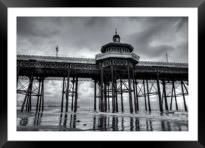 Blackpool Pier Framed Mounted Print by Jon Lingwood