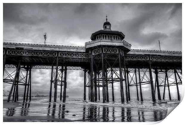 Blackpool Pier Print by Jon Lingwood