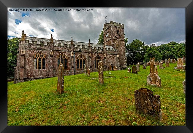   St Cyres and St Julitta Church, Exeter Framed Print by Pete Lawless