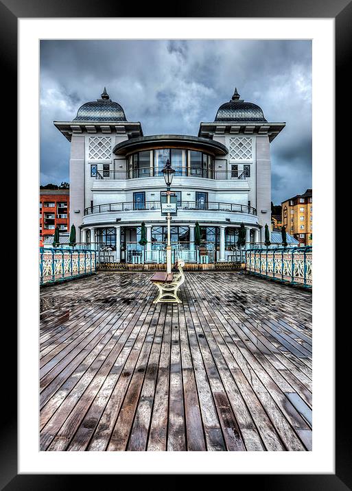 Penarth Pier Pavilion 1 Framed Mounted Print by Steve Purnell