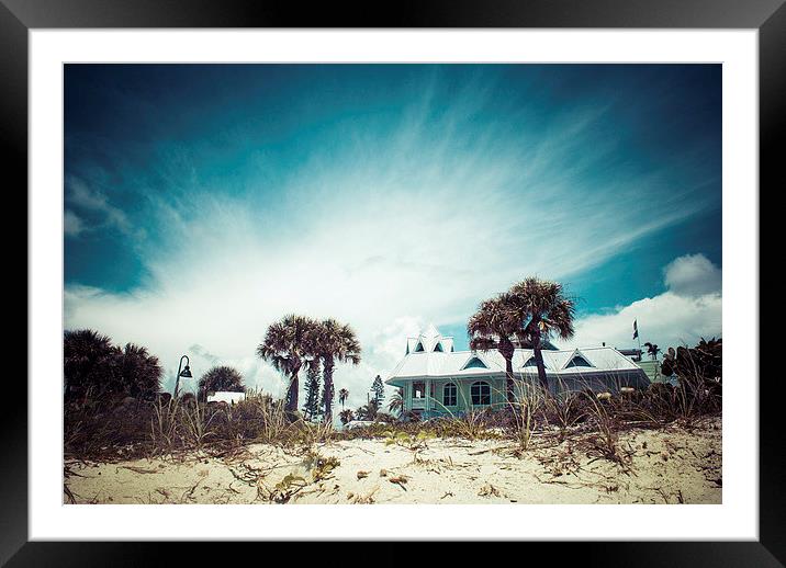 Passa-Grille beach, Pinellas County, Florida Framed Mounted Print by Jon Lingwood