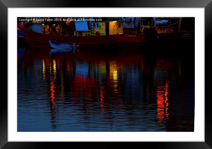  Before the Dawn Framed Mounted Print by Barrie Foster
