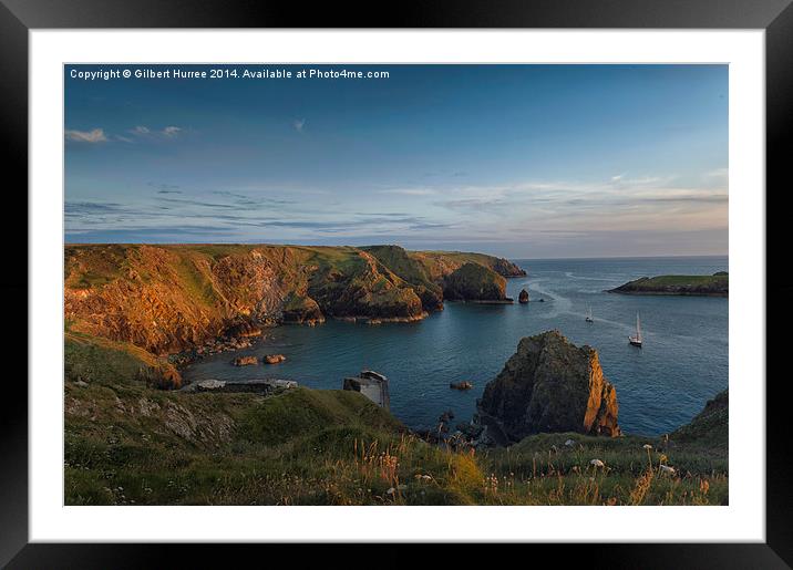  The Mullion Cove Framed Mounted Print by Gilbert Hurree