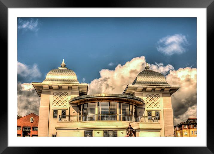 The Shimmering Jewel of Penarth Pier Framed Mounted Print by Steve Purnell