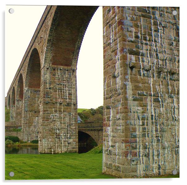 viaduct Acrylic by malcolm maclean