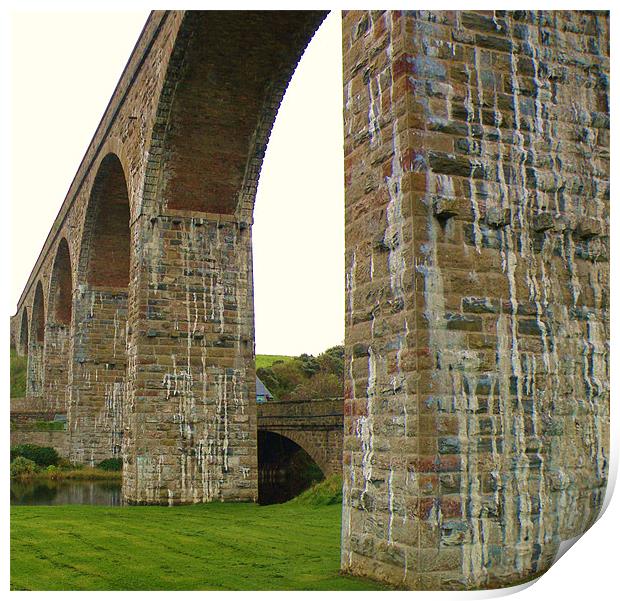viaduct Print by malcolm maclean