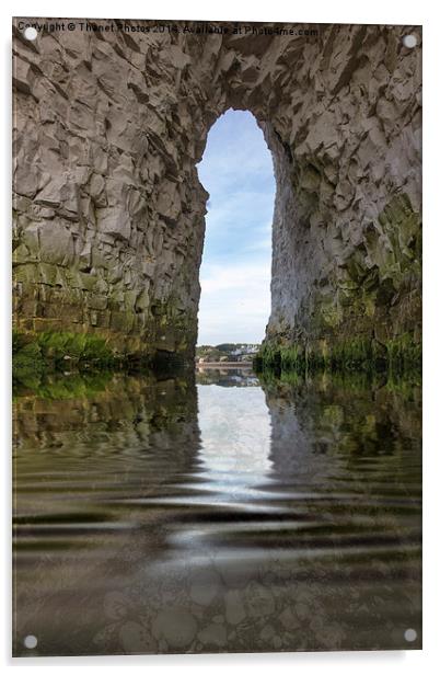  Natural arch Acrylic by Thanet Photos