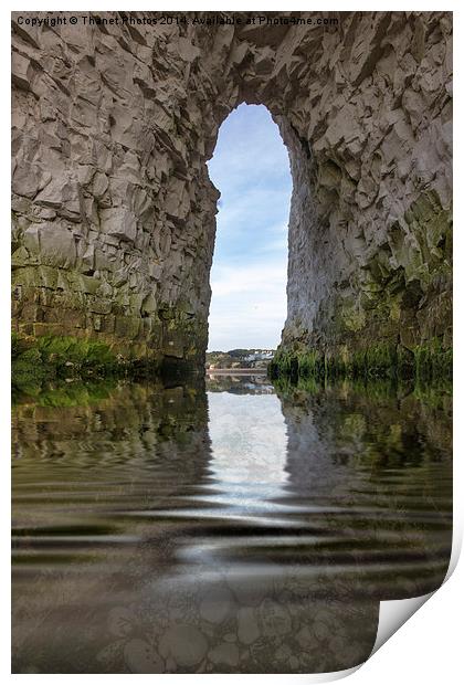  Natural arch Print by Thanet Photos