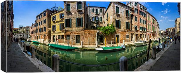  Venetian Sun Canvas Print by Scott Maloney