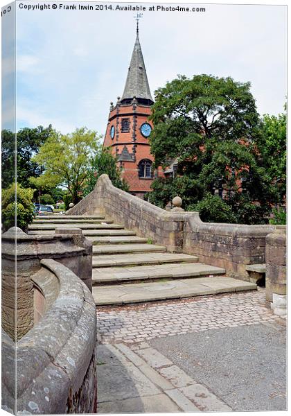  The Iconic Port Sunlight Lyceum Canvas Print by Frank Irwin