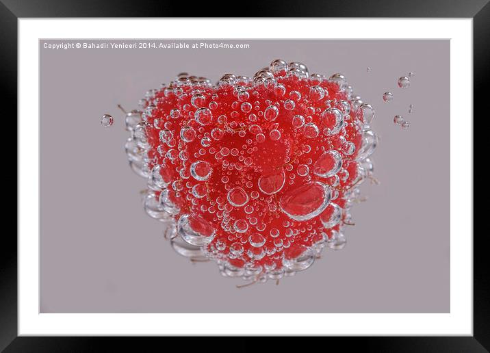  Bubbles Framed Mounted Print by Bahadir Yeniceri