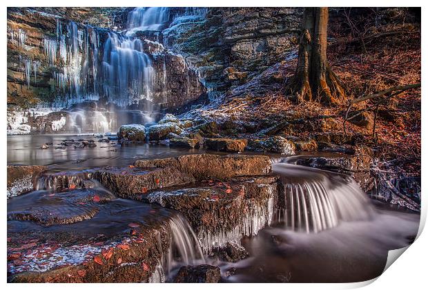  Scaleber Force in Winter Print by David Hirst