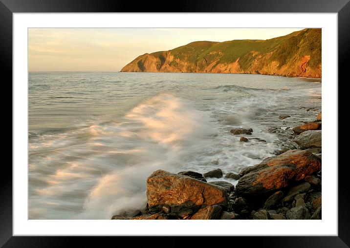 The Evening Tide  Framed Mounted Print by graham young