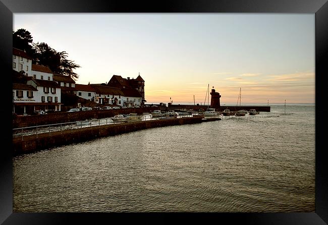 A Lynmouth Evening  Framed Print by graham young