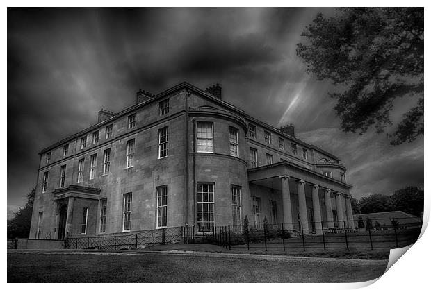  MOTE HOUSE Print by Rob Toombs
