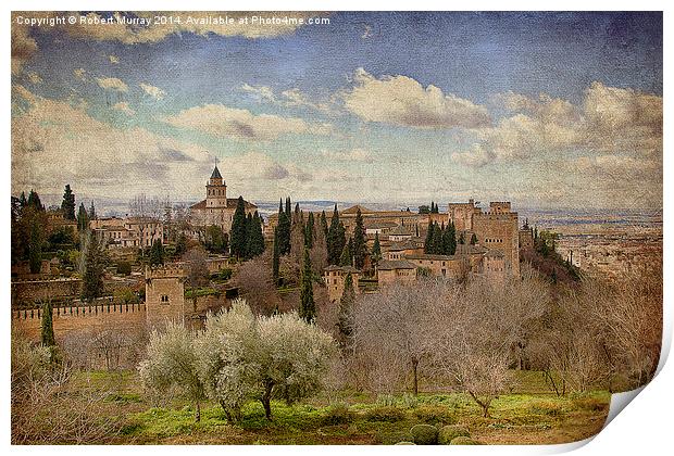  La Alhambra Print by Robert Murray
