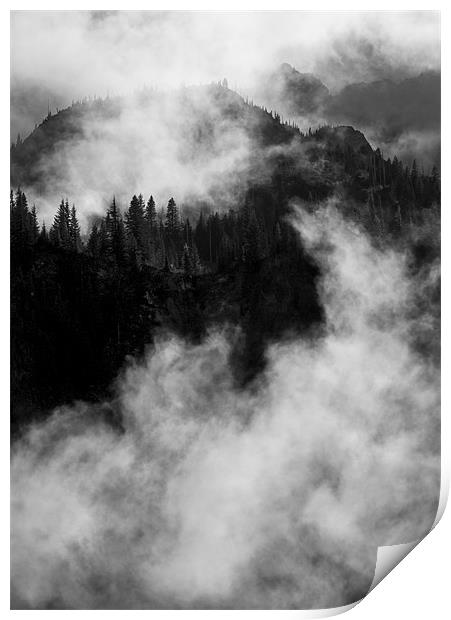 Emerging from the Fog Print by Mike Dawson