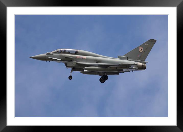 Eurofighter Typhoon T3  Framed Mounted Print by J Biggadike