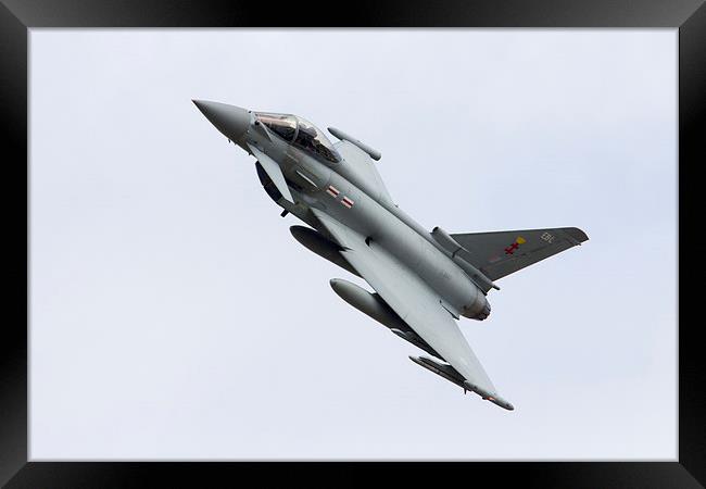 Eurofighter Typhoon FGR4  Framed Print by J Biggadike