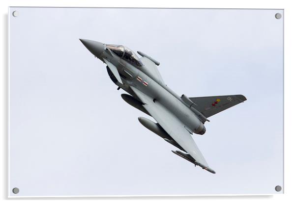 Eurofighter Typhoon FGR4  Acrylic by J Biggadike