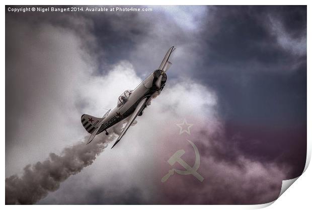  Russian Yak 50 Print by Nigel Bangert