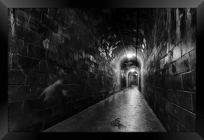  Tunnel Framed Print by Richard Taylor