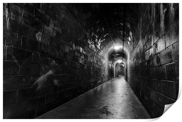  Tunnel Print by Richard Taylor