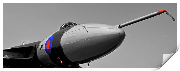  Avro Vulcan X558 Print by Gordon Holmes