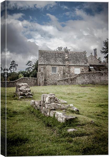  Abbey Cottage Canvas Print by Sean Wareing