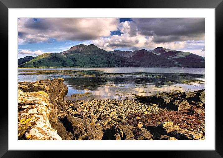  Loch na Keal Isle of Mull Framed Mounted Print by Jacqi Elmslie