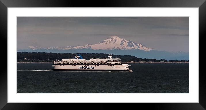  Spirit of Vancouver ferry Framed Mounted Print by Leighton Collins