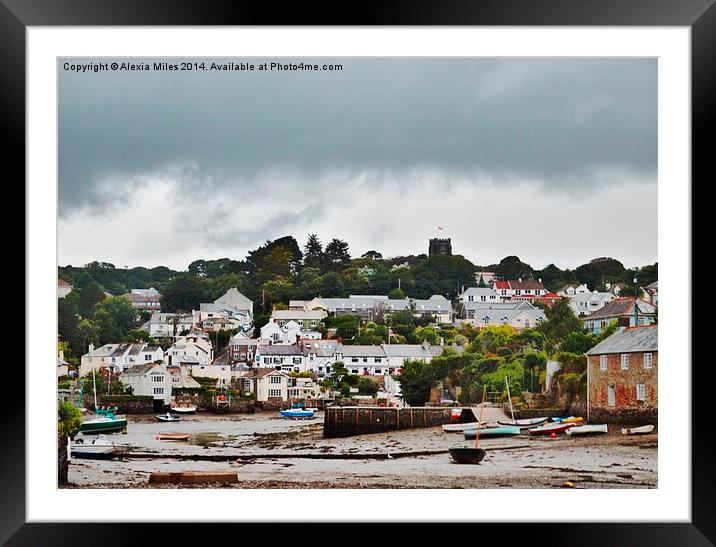  Noss Mayo Framed Mounted Print by Alexia Miles