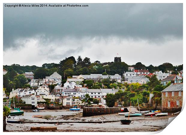  Noss Mayo Print by Alexia Miles