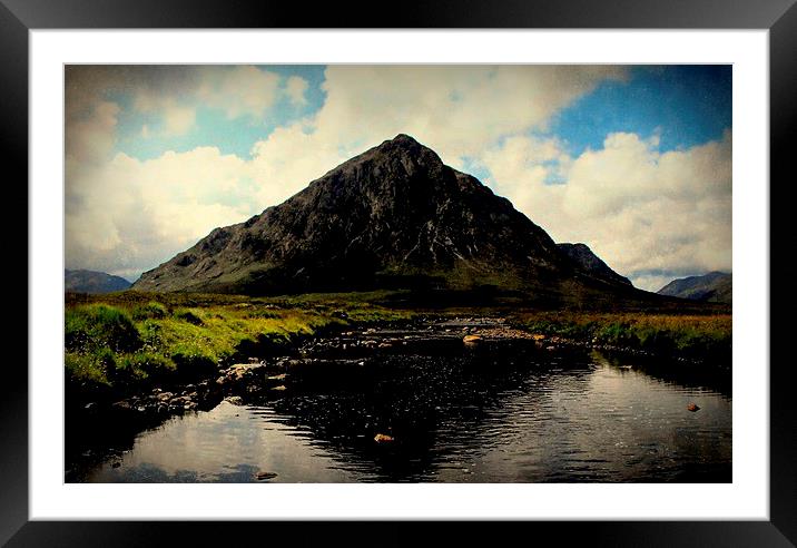  highland reflection Framed Mounted Print by dale rys (LP)