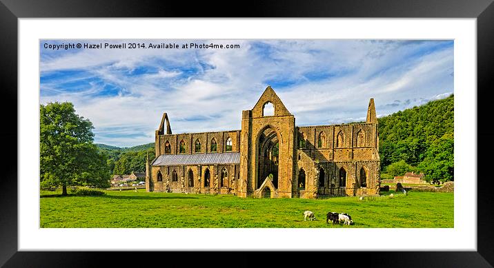  Tintern Abbey Framed Mounted Print by Hazel Powell