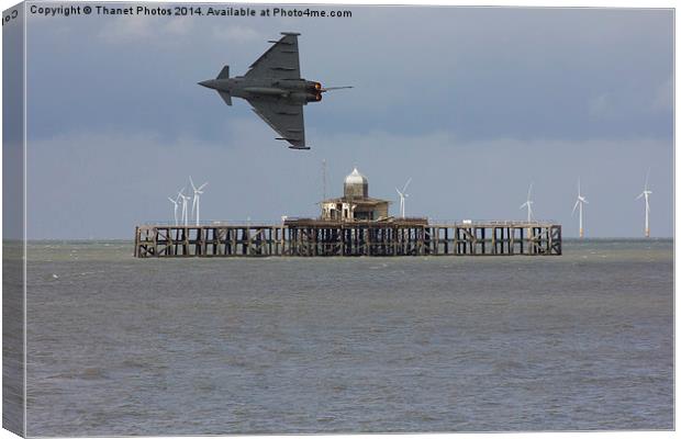 Eurofighter Typhoon Canvas Print by Thanet Photos