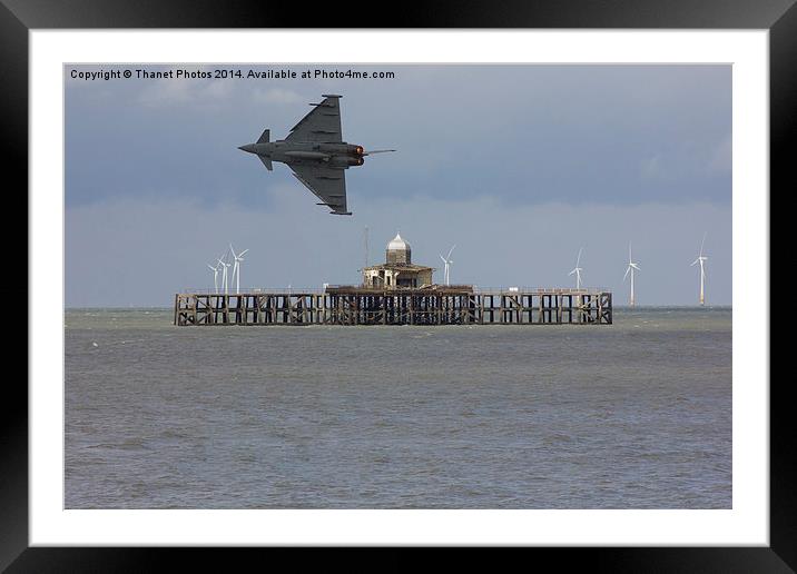  Eurofighter Typhoon Framed Mounted Print by Thanet Photos