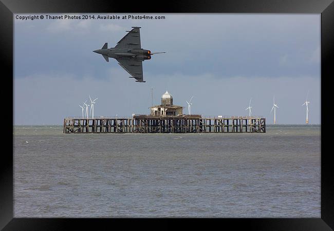  Eurofighter Typhoon Framed Print by Thanet Photos