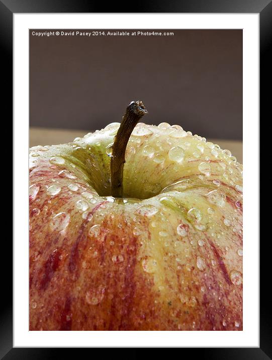  Apple (1) Framed Mounted Print by David Pacey
