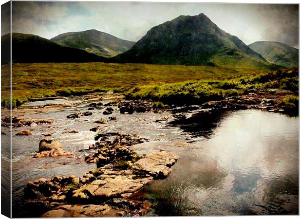  moody highlands Canvas Print by dale rys (LP)